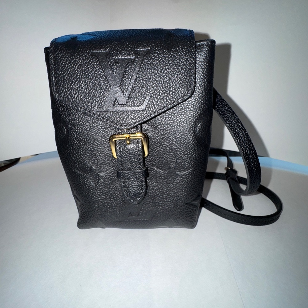 Louis Vuitton Black Leather Men's Bag